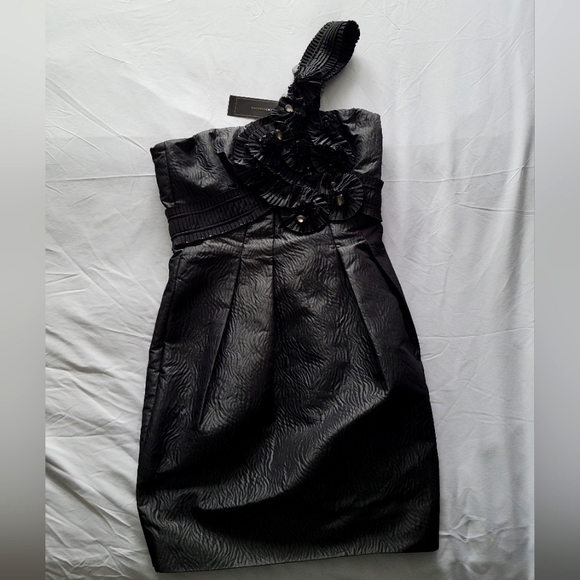 BCBG cocktail dress in black, size 8 - Picture 1 of 3